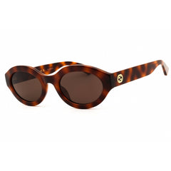 Gucci Women's Sunglasses - Havana Injected Propionate Full Rim Frame | GG1579S 002