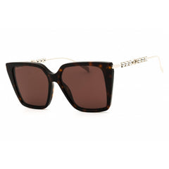 Gucci Women's Sunglasses - Havana Acetate Oversized Shape Full Rim Frame | GG1967S 003