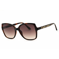 Guess Women's Sunglasses - Dark Havana Rectangular Shape Full Rim Frame | GU00100 52F