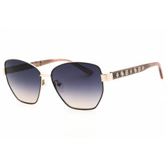 Guess Women's Sunglasses - Grey/Gold Metal Cat Eye Shape Full Rim Frame | GU00102 20B