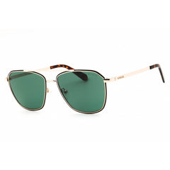 Guess Men's Sunglasses - Gold/Black Metal Aviator Shape Full Rim Frame | GU00147 33N