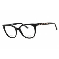 Guess Women's Eyeglasses - Shiny Black Cat Eye Full Rim Frame, 51mm | GU50114 001