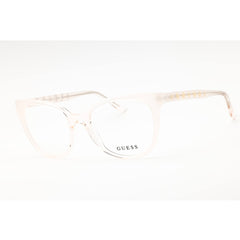 Guess Women's Eyeglasses - Ivory Acetate Cat Eye Full Rim Frame, 51mm | GU50114 025
