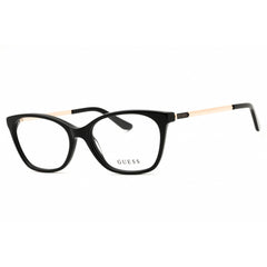 Guess Women's Eyeglasses - Shiny Black/Beige Rectangular Frame, 53mm | GU50194 001