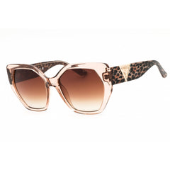 Guess Women's Sunglasses - Shiny Beige Injected Propionate Full Rim Frame | GU7741 57G