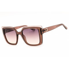 Guess Women's Sunglasses - Beige/Brown Injected Propionate Full Rim Frame | GU7908 59Z