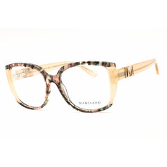 Guess by Marciano Women's Eyeglasses - Beige/Black/Pink Full Rim Frame | GM50012 059