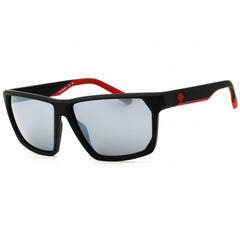 Harley Davidson Men's Sunglasses - Matte Black/Red Rectangular Frame | HD00028 02C