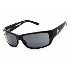 Harley Davidson Men's Sunglasses - Shiny Black Rectangular Shape Frame | HD0860X C33