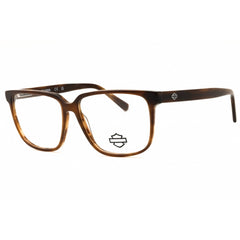 Harley Davidson Men's Eyeglasses - Shiny Dark Brown Rectangular Frame | HD50123 048