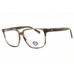 Harley Davidson Men's Eyeglasses - Grey/Black Rectangular Full Rim Frame | HD50123 020