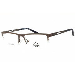 Harley Davidson Men's Eyeglasses - Matte Gunmetal Rectangular Frame | HD50132 009