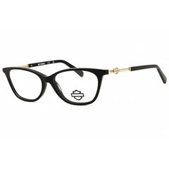 Harley Davidson Women's Eyeglasses - Shiny Black Acetate Full Rim Frame | HD50151 001