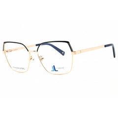 J. Landon Women's Eyeglasses - Pink Gold Metal Cat Eye Full Rim Frame | JL50002 033