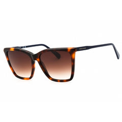 Longchamp Women's Sunglasses - Havana Acetate Rectangular Full Rim Frame | LO719S 230