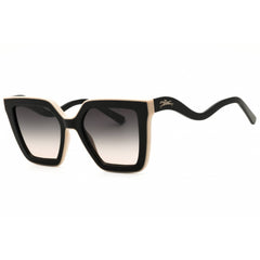 Longchamp Women's Sunglasses - Black Rectangular Shape Full Rim Frame | LO792S 001