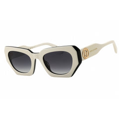 Marc Jacobs Women's Sunglasses - White Plastic Cat Eye Full Rim Frame | 851/S 0CCP 9O