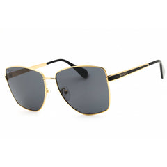 Max & Co Women's Sunglasses - Shiny Deep Gold/Black Metal Full Rim Frame | MO0104 01B