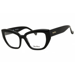 Max Mara Women's Eyeglasses - Shiny Black Acetate Cat Eye Full Rim Frame | MM5135 001
