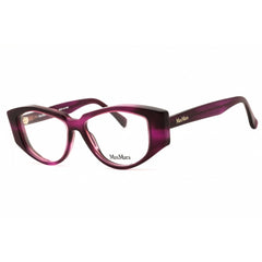 Max Mara Women's Eyeglasses - Violet/Black Acetate Cat Eye Full Rim Frame | MM5159 083