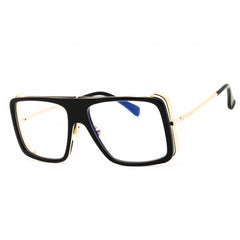 Max Mara Unisex Eyeglasses - Shiny Black/Gold Acetate Full Rim Frame | MM5172-B 001