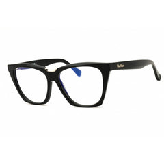 Max Mara Women's Eyeglasses - Shiny Black Rectangular Full Rim Frame | MM5188-B 001