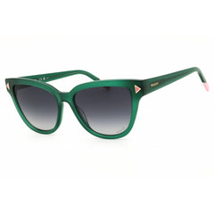 Missoni Women's Sunglasses - Green Plastic Oval Full Rim Frame | MIS 0237/S 01ED 9O