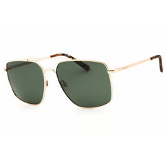 Nautica Men's Sunglasses - Matte Gold Metal Rectangular Full Rim Frame | N106SP 720