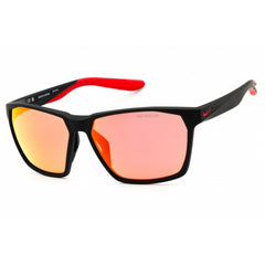 Nike Unisex Sunglasses - Matte Black Rectangular Frame | MAVERICK TEAM IQ7244 013