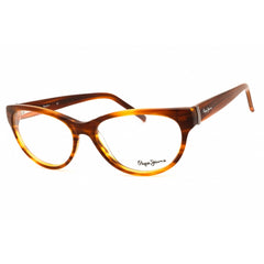 Pepe Jeans Women's Eyeglasses - Brown Acetate Oval Full Rim Frame | PJ ANSLEY 3074 C2