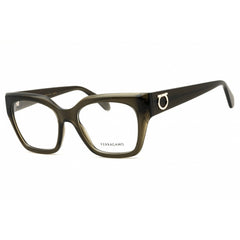 Salvatore Ferragamo Women's Eyeglasses - Transparent Khaki Full Rim | SF2983N 320