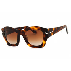 Tom Ford Women's Sunglasses - Blonde Havana Cat Eye Shape Full Rim Frame | FT1083 53F