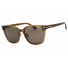 Tom Ford Men's Sunglasses - Shiny Light Brown Acetate Full Rim Frame | FT1286-K 45A