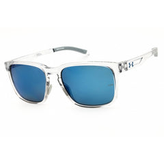 Under Armour Men's Sunglasses - Transparent Grey Full Rim Frame | UA ASSIST 2 009V JY