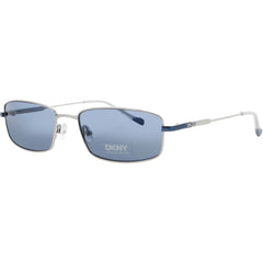 DKNY Women's Sunglasses - Silver Metal Rectangular Shape Full Rim Frame | DK119S 040