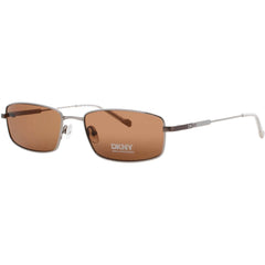 DKNY Women's Sunglasses - Gunmetal Metal Rectangular Shape Full Rim Frame | DK119S 070
