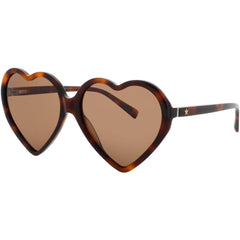 ELTON JOHN Women's Sunglasses - Tortoise Acetate Full Rim Frame | DGBYHEART 5 TORT