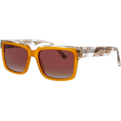 ELTON JOHN Women's Sunglasses - Amber/Feather Full Rim Frame | HONKY CAT 3 AMSKY
