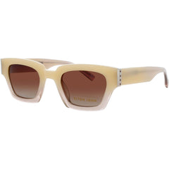 ELTON JOHN Women's Sunglasses - Platinum Blonde Square Full Rim Frame | FILMSTAR PBLON