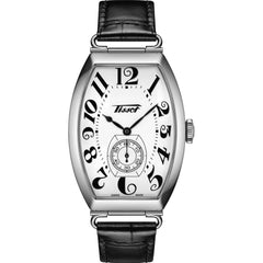 Tissot Men's Watch - Heritage Porto Mechanical Black Leather Strap | T1285051601200