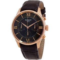 Tissot Men's Watch - Chemin Des Tourelles Chrono Brown Leather Strap | T1394623629800