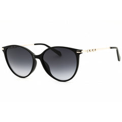 Fossil Women's Sunglasses - Black Plastic Round Full Rim Frame | FOS 2137/G/S 0807 9O