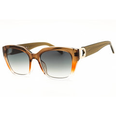 Fossil Women's Sunglasses - Green/Brown/Clear Full Rim Frame | FOS 2139/G/S 0OTF 9K