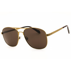 Fossil Men's Sunglasses - Antique Gold Metal Full Rim Frame | FOS 2143/G/S 0OUN 70