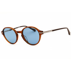 Gant Men's Sunglasses - Shiny Light Brown Acetate Round Full Rim Frame | GA00004 45V