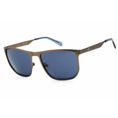 Gant Men's Sunglasses - Matte Dark Ruthenium Rectangular Full Rim Frame | GA00014 13V