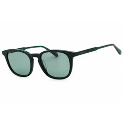 Gant Unisex Sunglasses - Shiny Dark Green Acetate Oval Full Rim Frame | GA00017 96N