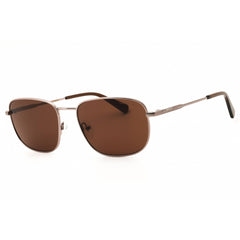Gant Men's Sunglasses - Shiny Dark Bronze Metal Oval Full Rim Frame | GA00018 36E