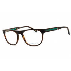 Gant Men's Eyeglasses - Dark Havana Acetate Rectangular Full Rim Frame | GA3098 052