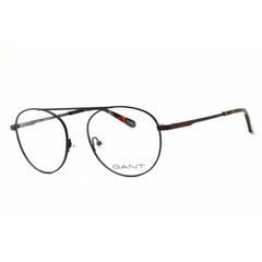 Gant Men's Eyeglasses - Matte Blue Metal Round Shape Full Rim Frame | GA3172 091